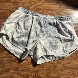 Old Navy Running Shorts Grey White womens XS